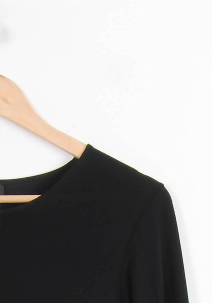 Robe Longue Noire - Taille L/40 de la marque Agnès b. | PARAD39693 - Vendu par Paradigme - Image 3