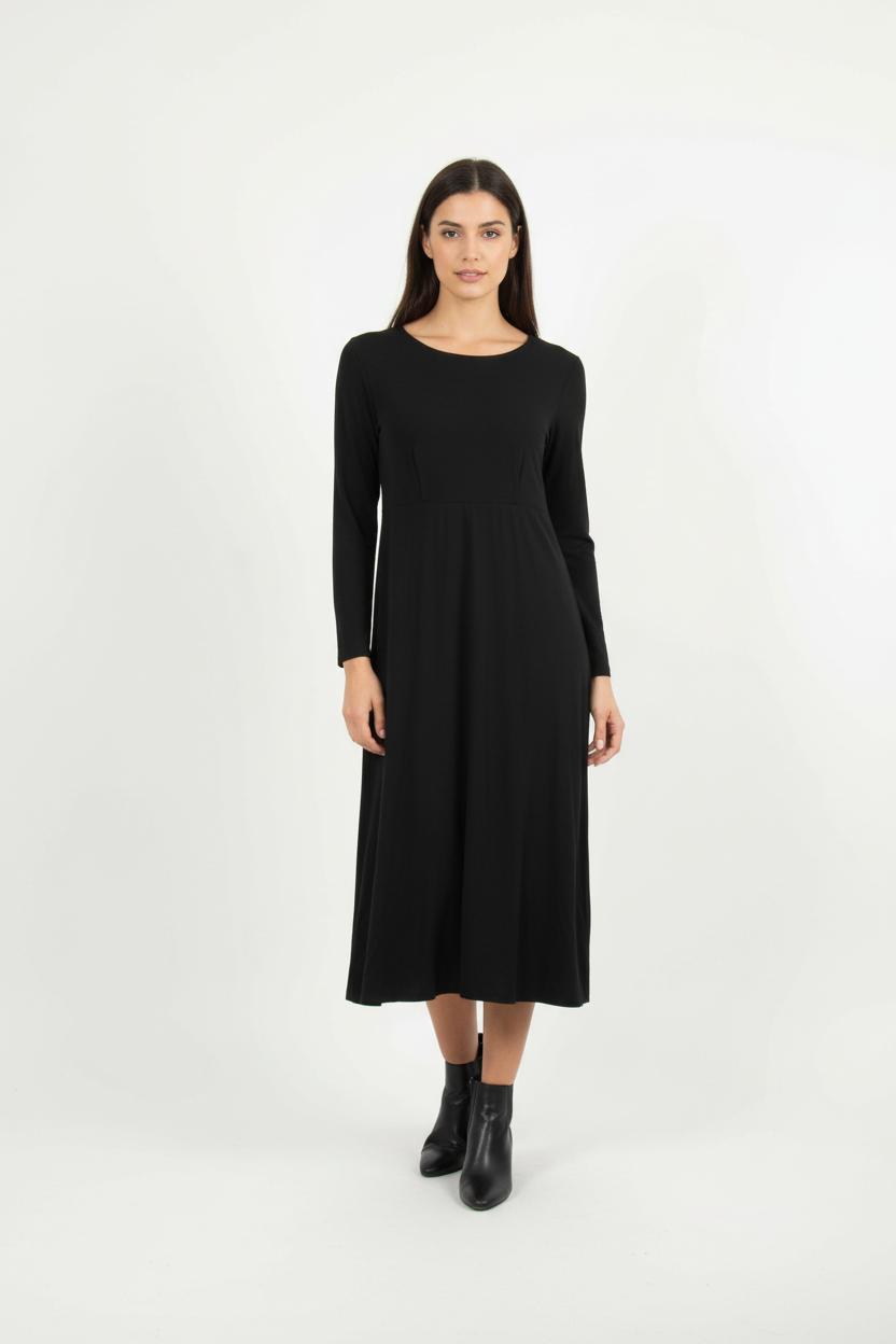 Robe Longue Noire - Taille L/40 de la marque Agnès b. | PARAD39693 - Vendu par Paradigme - Image 1