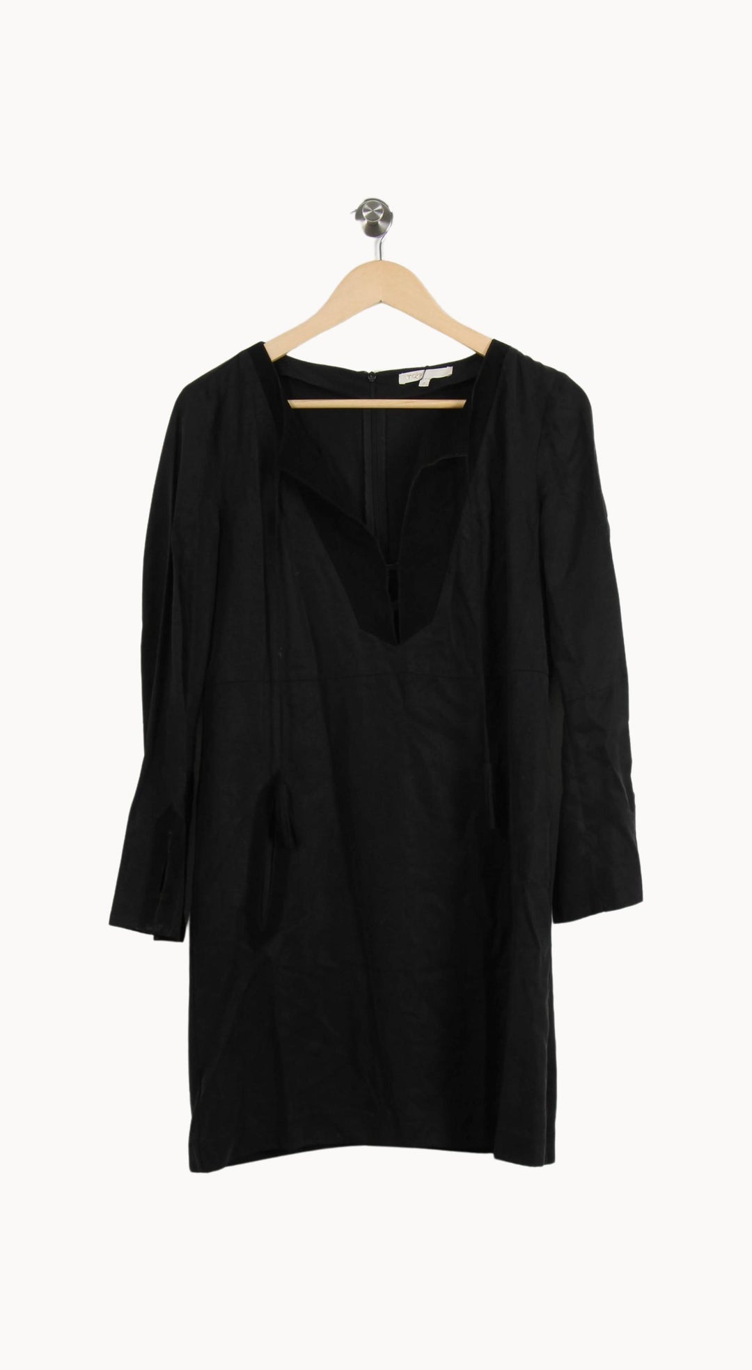 Robe Noire - Taille M/38 de la marque Maje | PARAD39700 - Vendu par Paradigme - Image 2