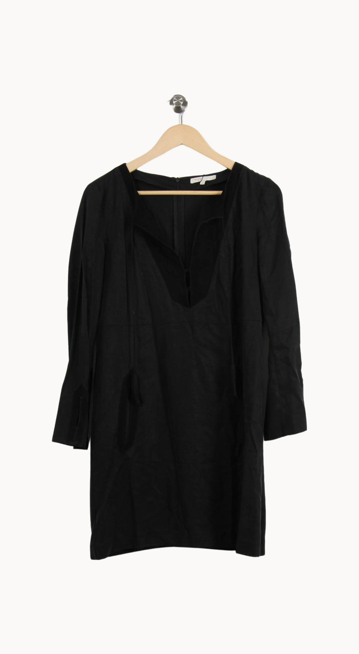 Robe Noire - Taille M/38 de la marque Maje | PARAD39700 - Vendu par Paradigme - Image 2