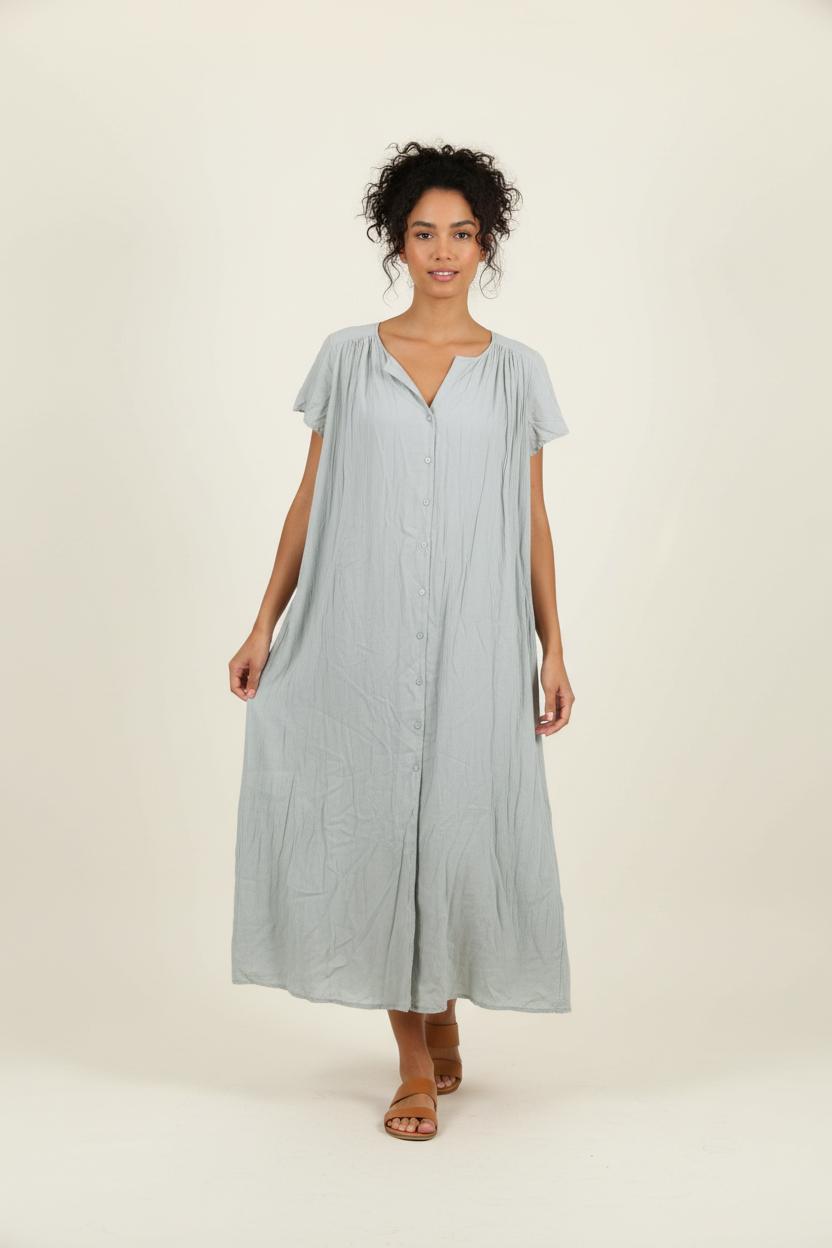 Robe Longue Bleue - Taille M/38 de la marque Des petits hauts | PARAD39701 - Vendu par Paradigme - Image 1