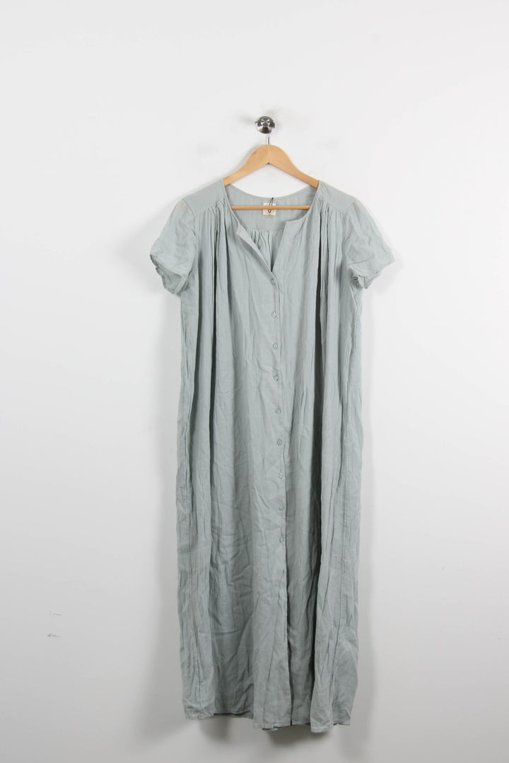 Robe Longue Bleue - Taille M/38 de la marque Des petits hauts | PARAD39701 - Vendu par Paradigme - Image 2