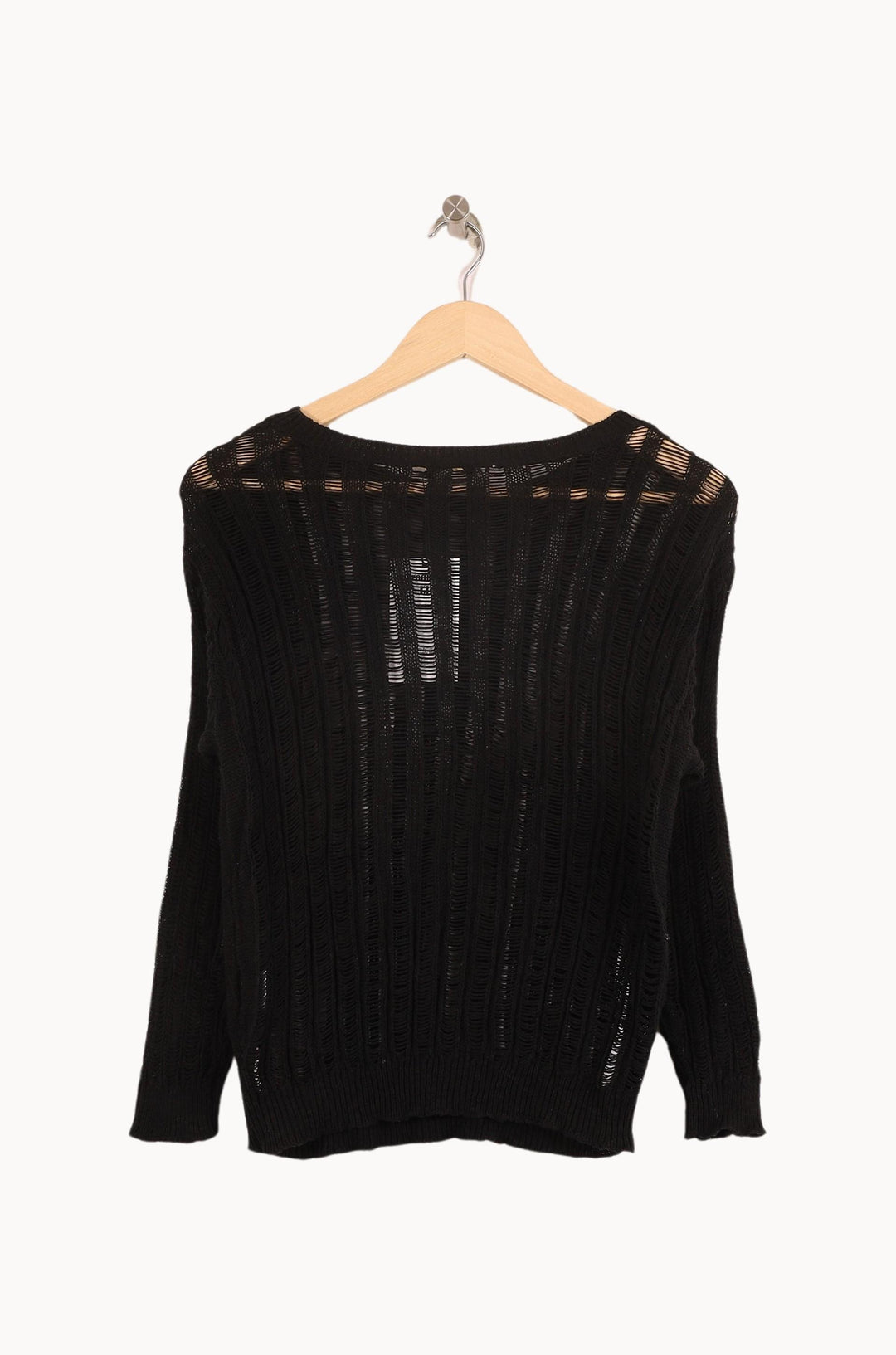 Pull Noir - Taille XS/34 de la marque Soeur | PARAD39702 - Vendu par Paradigme - Image 4