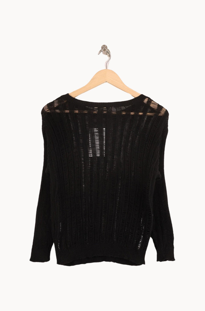 Pull Noir - Taille XS/34 de la marque Soeur | PARAD39702 - Vendu par Paradigme - Image 4