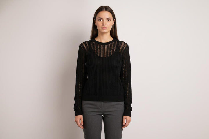 Pull Noir - Taille XS/34