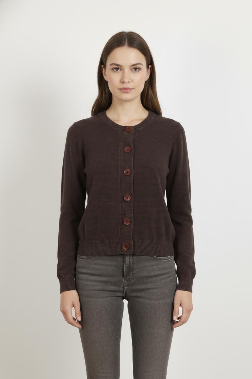 Cardigan Marron - Taille S/36