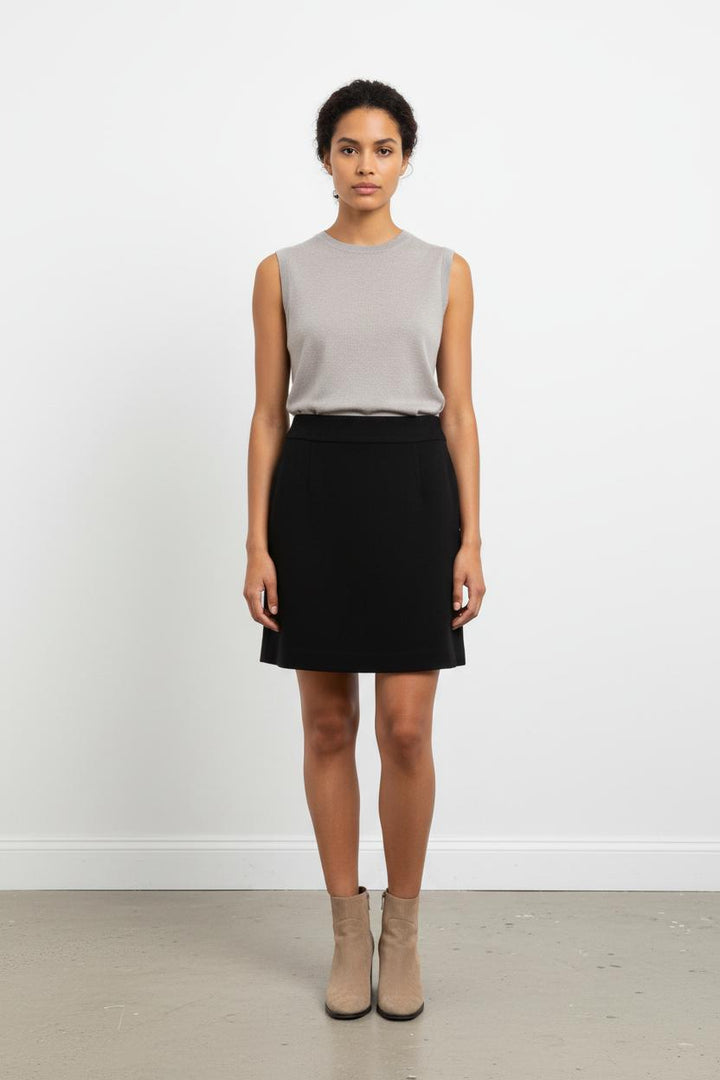 Jupe Droite Noire - Taille L/40