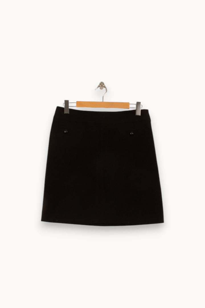 Jupe Courte Noire - Taille L/40 de la marque Maison 123 | PARAD39712 - Vendu par Paradigme - Image 2