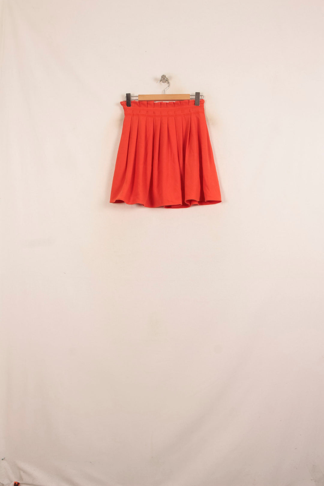 Jupe Plissée Orange - Taille M/38 de la marque Claudie Pierlot | PARAD39717 - Vendu par Paradigme - Image 4
