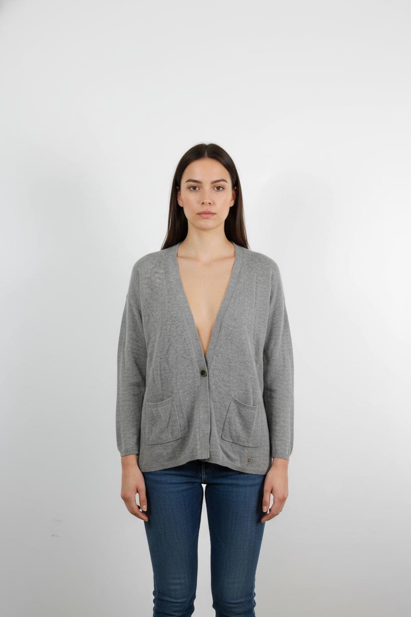 Cardigan Gris - Taille S/36