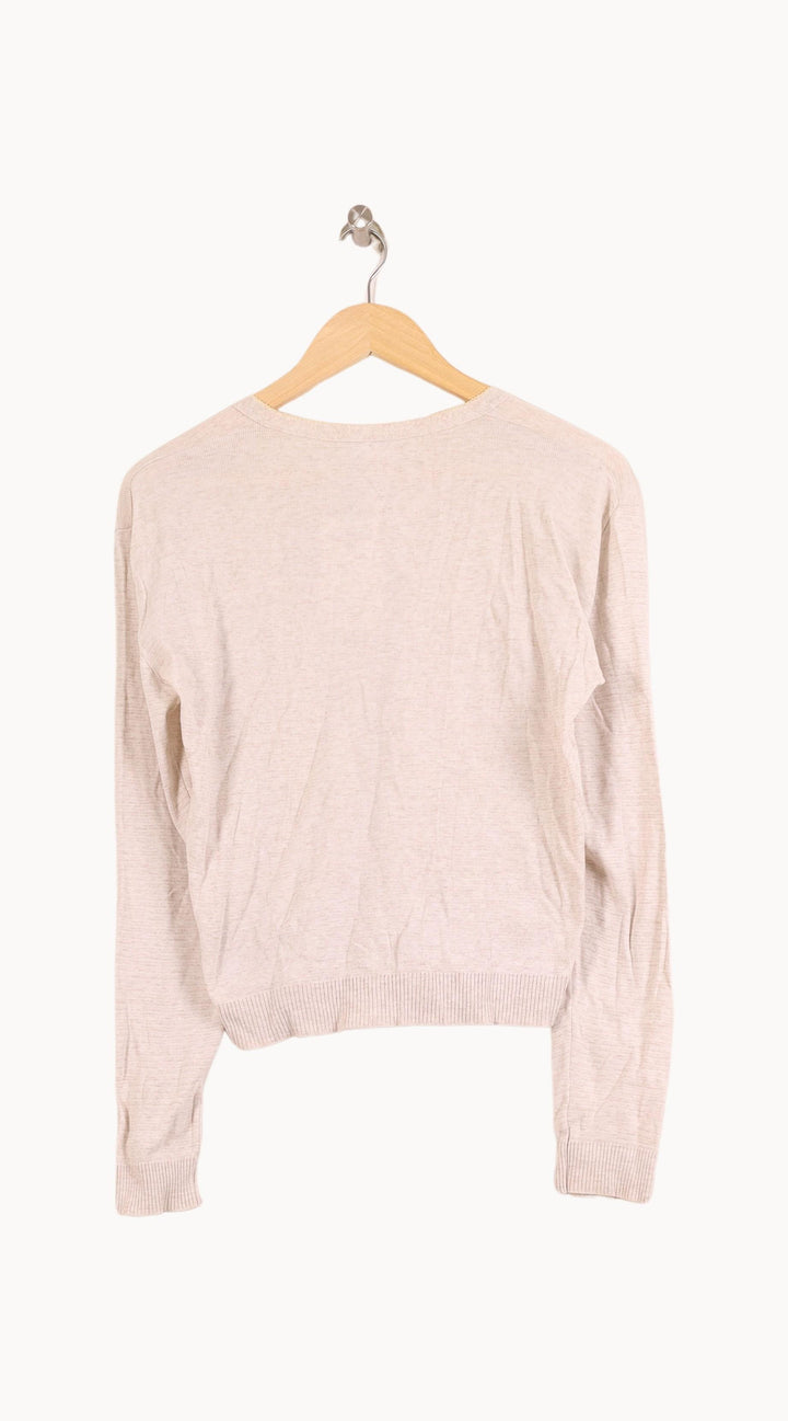 Cardigan Blanc - Taille M/38 de la marque Agnès b. | PARAD39743 - Vendu par Paradigme - Image 4