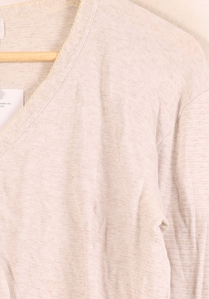 Cardigan Blanc - Taille M/38 de la marque Agnès b. | PARAD39743 - Vendu par Paradigme - Image 3