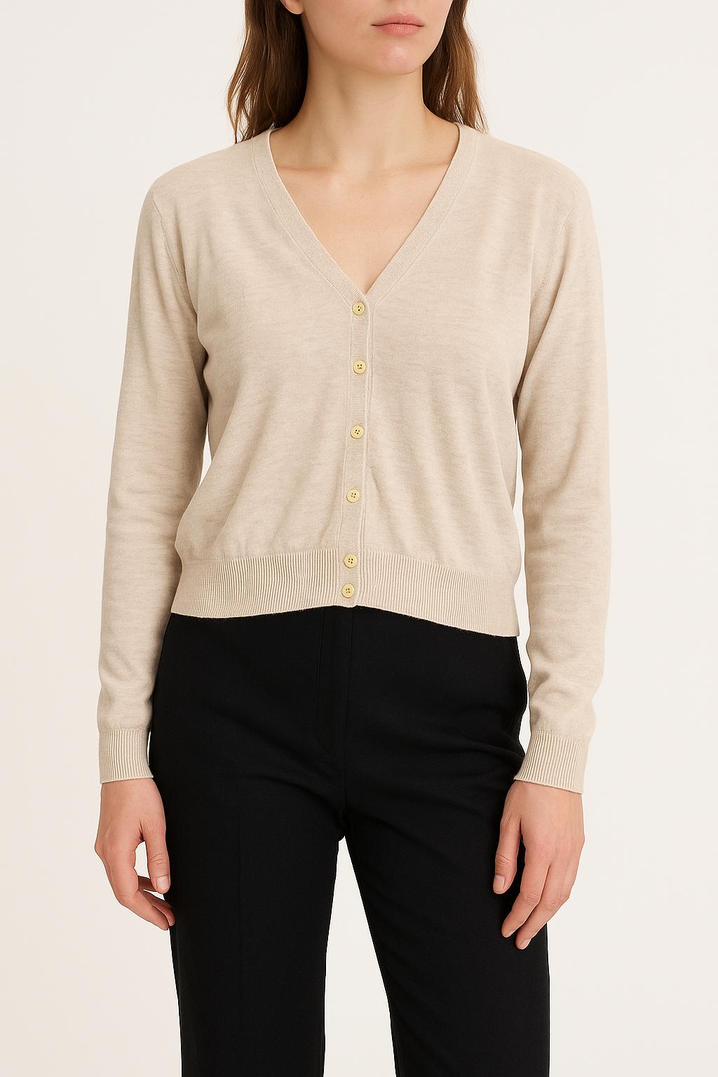 Cardigan Blanc - Taille M/38 de la marque Agnès b. | PARAD39743 - Vendu par Paradigme - Image 1