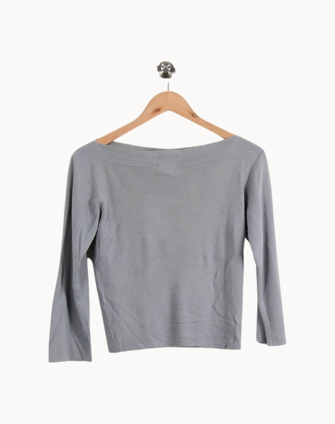 Gilet Gris - Taille S/36 de la marque Agnès b. | PARAD39749 - Vendu par Paradigme - Image 4