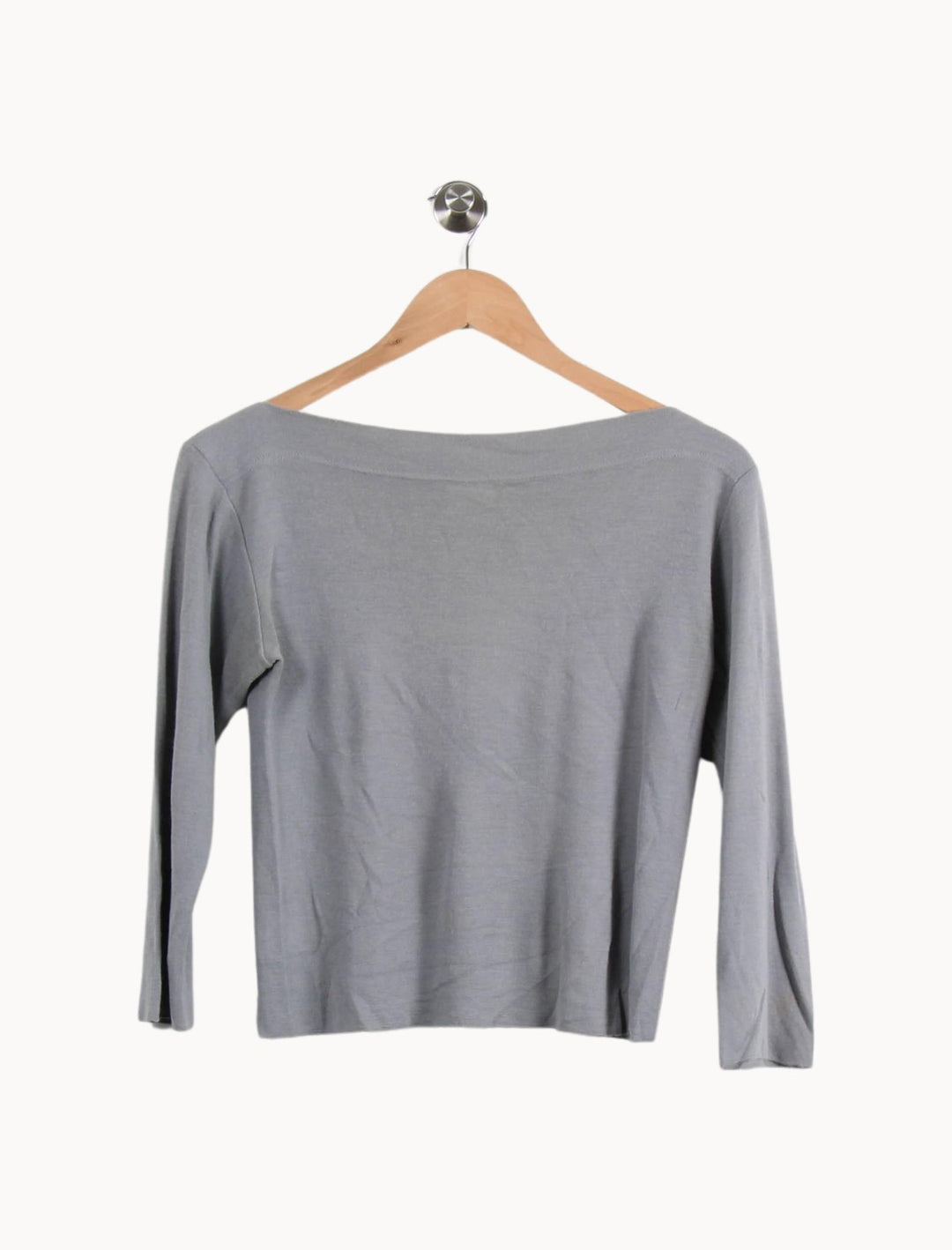 Gilet Gris - Taille S/36 de la marque Agnès b. | PARAD39749 - Vendu par Paradigme - Image 2