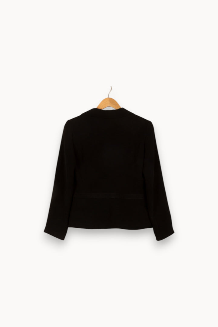 Veste Tailleur Noire - Taille M/38 de la marque Maison 123 | PARAD39751 - Vendu par Paradigme - Image 4