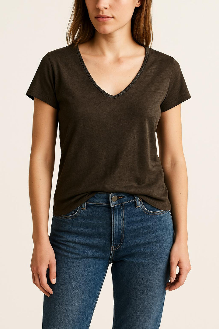 T-shirt Vert - Taille S/36 de la marque ZAPA | PARAD39758 - Vendu par Paradigme - Image 1