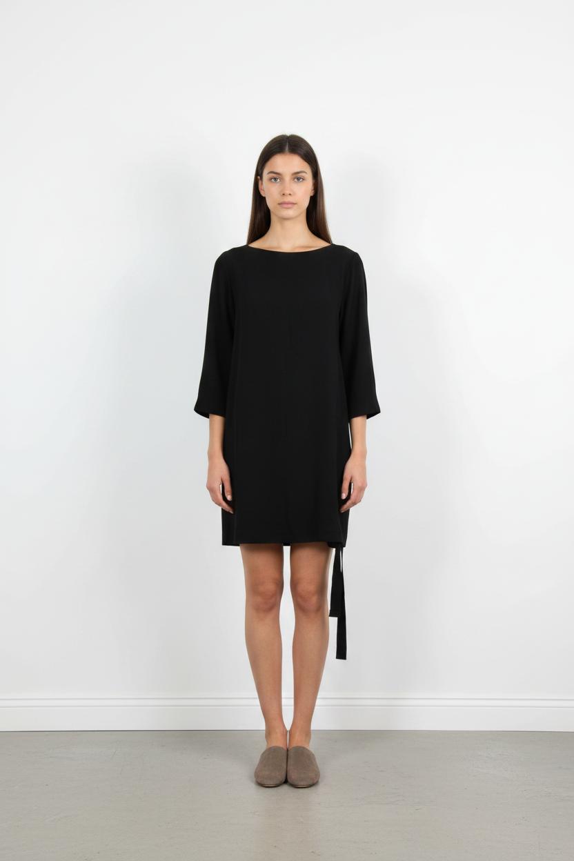 Robe Droite Noire - Taille L/40