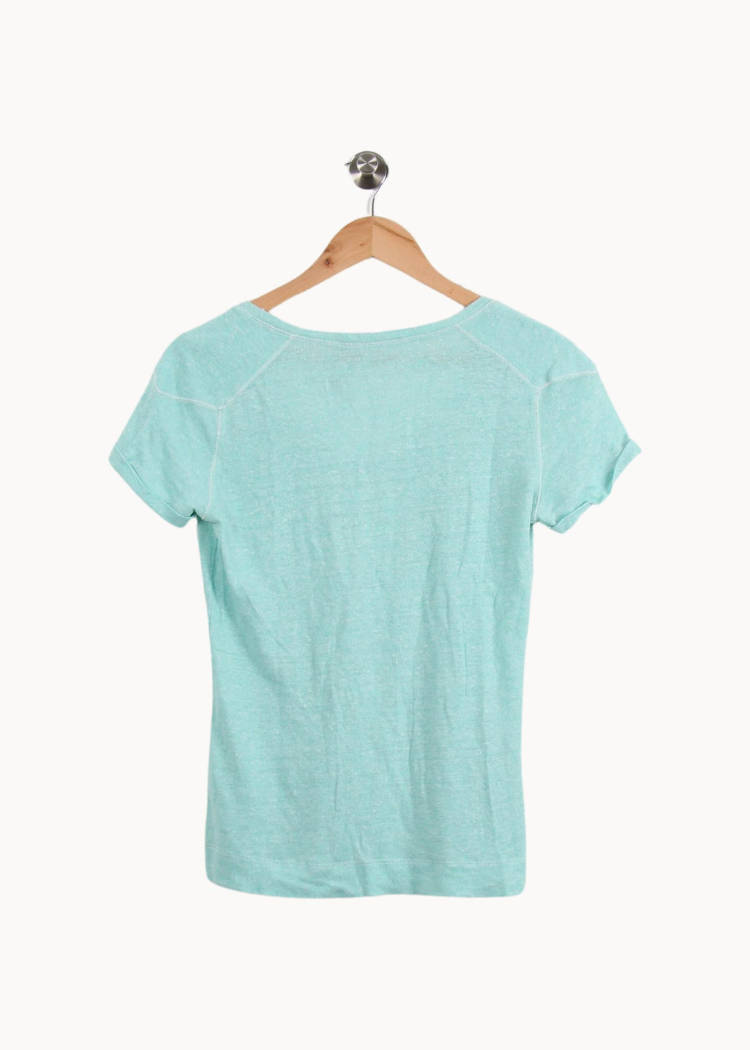 Tee-shirt Vert - Taille M/38 de la marque Comptoir des Cotonniers | PARAD39775 - Vendu par Paradigme - Image 4