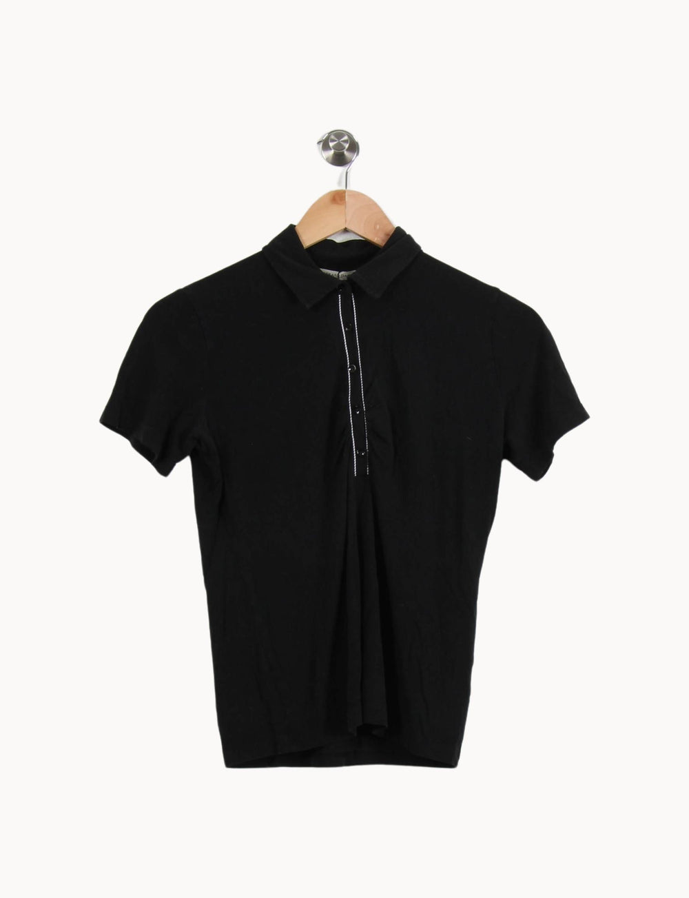 Polo Noir - Taille M/38 de la marque Gerard Darel | PARAD39777 - Vendu par Paradigme - Image 2