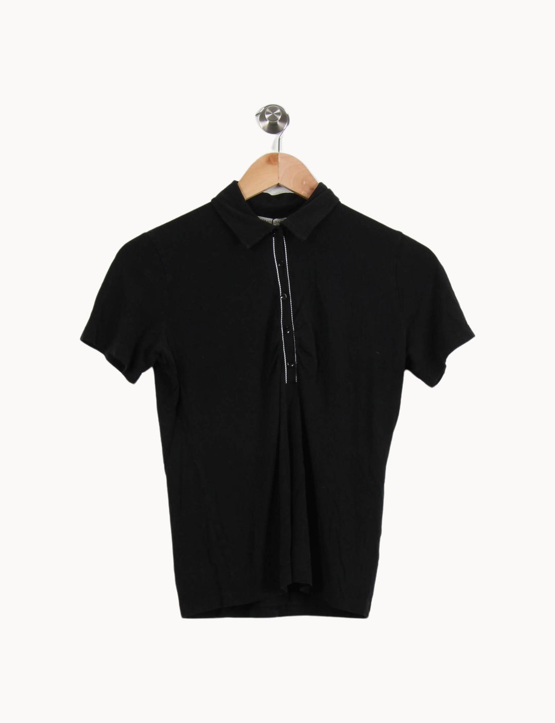 Polo Noir - Taille M/38 de la marque Gerard Darel | PARAD39777 - Vendu par Paradigme - Image 2