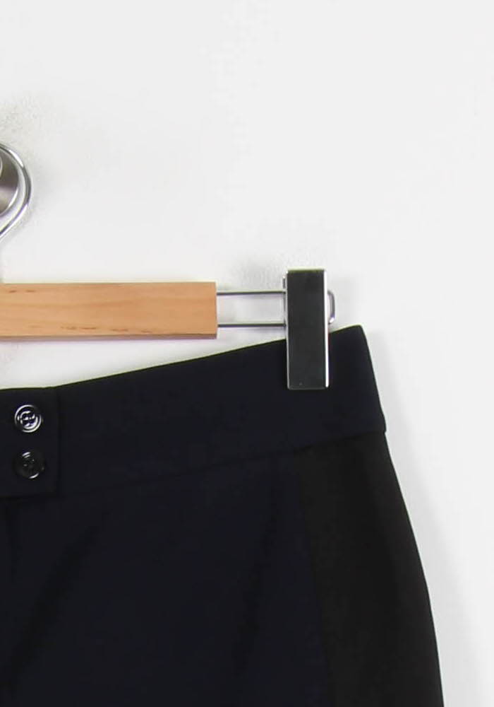 Jupe Courte Bleu et Noir - Taille M/38 de la marque Claudie Pierlot | PARAD39778 - Vendu par Paradigme - Image 3