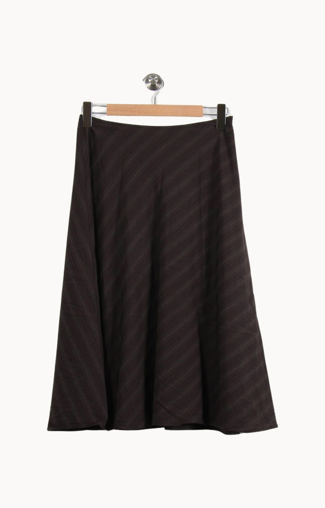 Jupe Longue Marron - Taille M/38 de la marque ZAPA | PARAD39782 - Vendu par Paradigme - Image 4