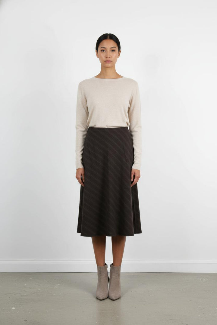 Jupe Longue Marron - Taille M/38