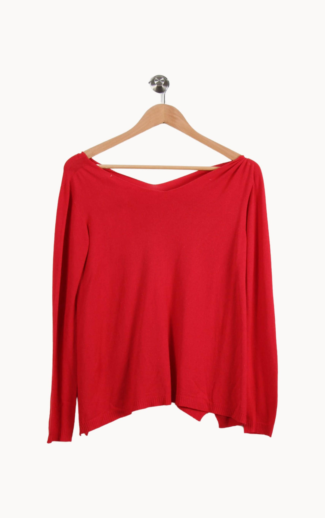 Pull Rouge - Taille S/36 de la marque La Fée Maraboutée | PARAD39793 - Vendu par Paradigme - Image 4