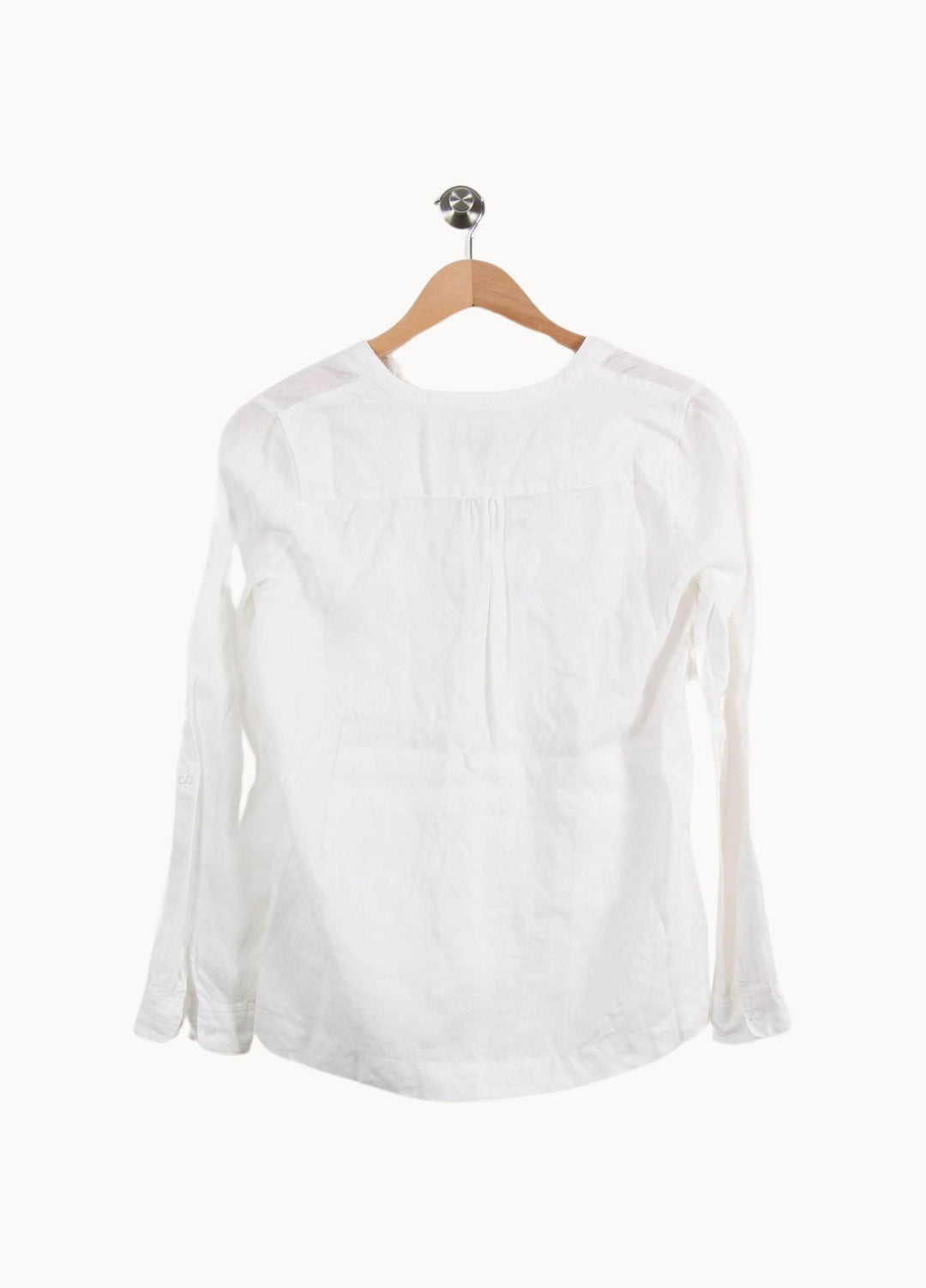 Blouse Blanche - Taille M/38 de la marque Caroll | PARAD39798 - Vendu par Paradigme - Image 4
