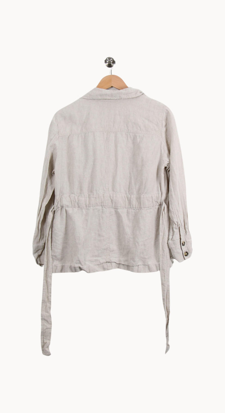 Surchemise Beige - Taille XXL/44 de la marque Caroll | PARAD39799 - Vendu par Paradigme - Image 4