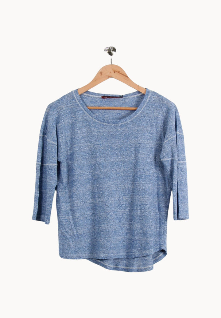 T-shirt Bleu - Taille M/38 de la marque Comptoir des Cotonniers | PARAD39801 - Vendu par Paradigme - Image 2