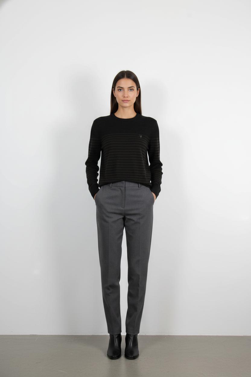 Pull Gris Foncé - Taille XS/34