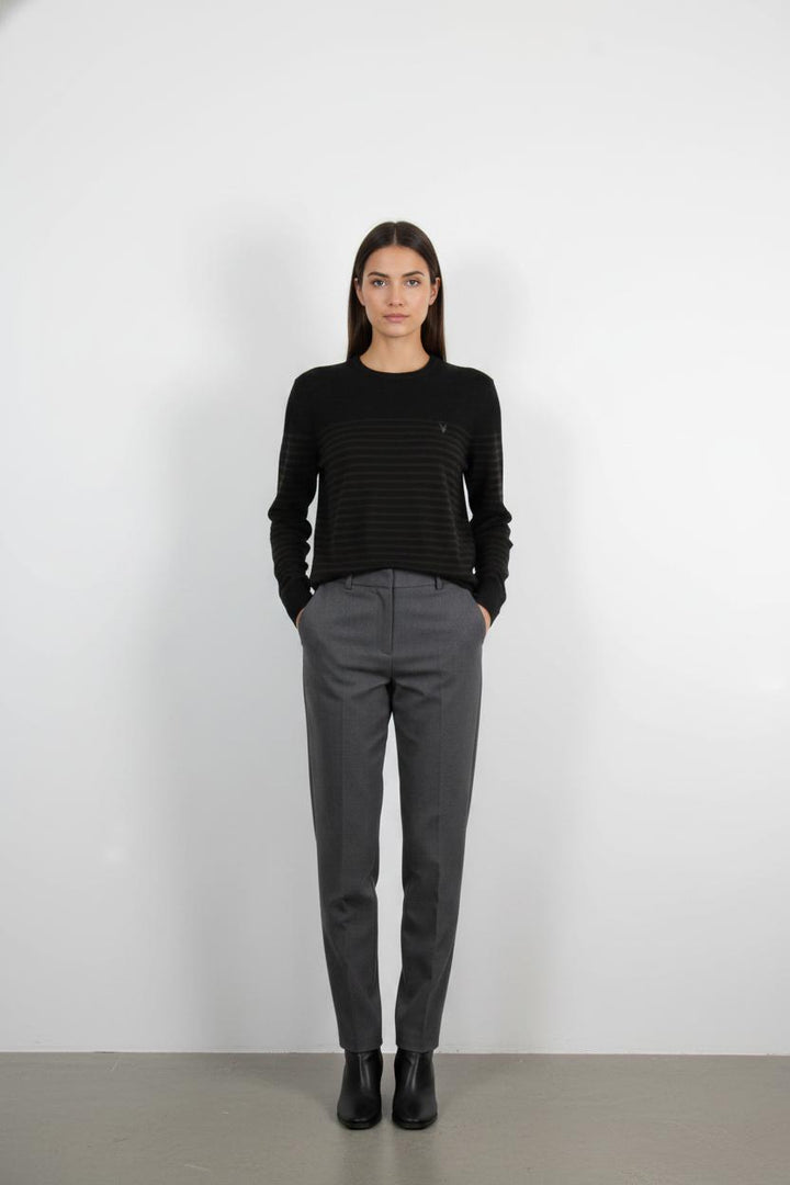 Pull Gris Foncé - Taille XS/34