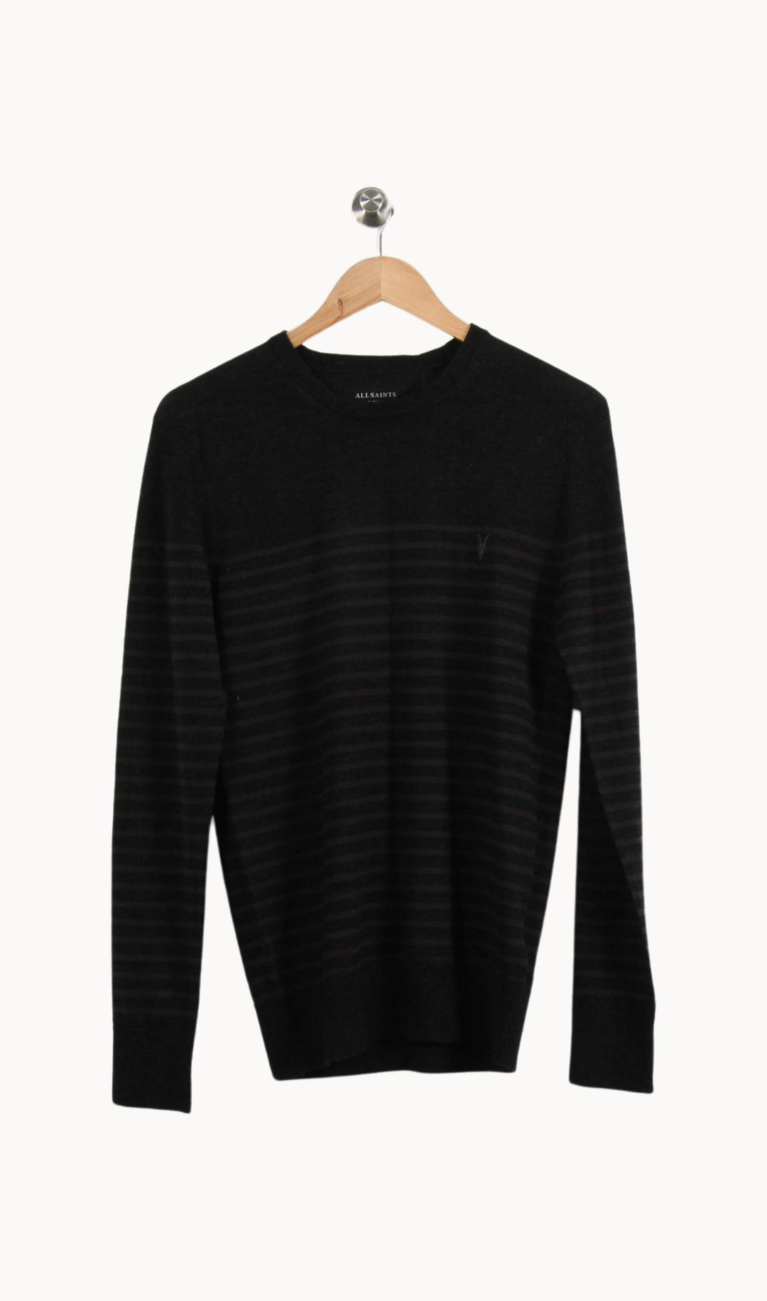 Pull Gris Foncé - Taille XS/34 de la marque All Saints | PARAD39803 - Vendu par Paradigme - Image 2