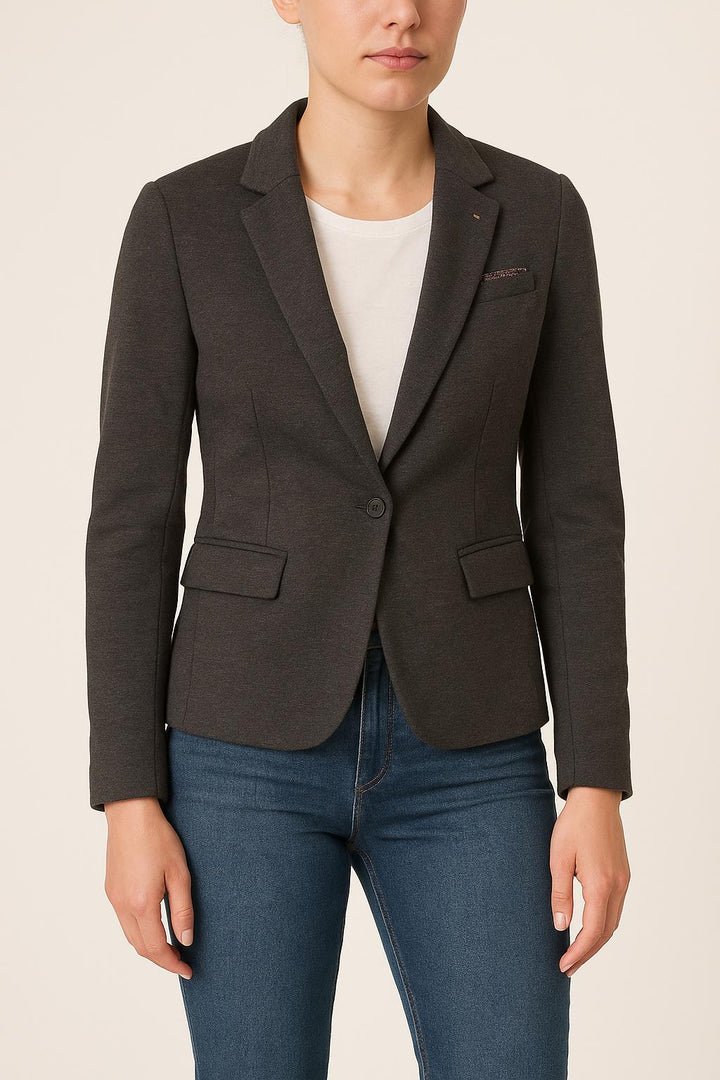 Blazer Gris - Taille S/36 de la marque IKKS | PARAD39808 - Vendu par Paradigme - Image 1