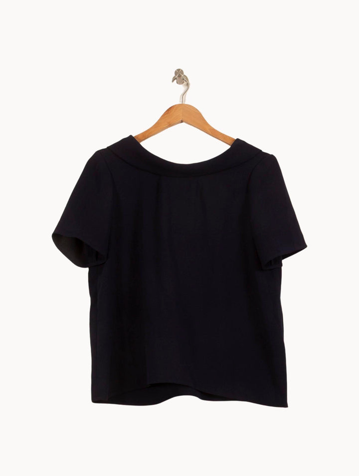 Blouse Bleue - Taille L/40 de la marque Tara Jarmon | PARAD39816 - Vendu par Paradigme - Image 2