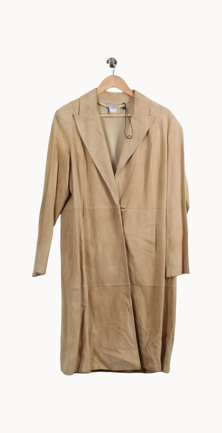 Manteau Beige - Taille XXL/44 de la marque Marina Rinaldi | PARAD39824 - Vendu par Paradigme - Image 2