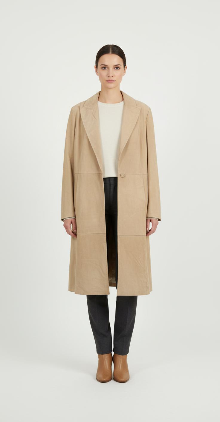 Manteau Beige - Taille XXL/44 de la marque Marina Rinaldi | PARAD39824 - Vendu par Paradigme - Image 1