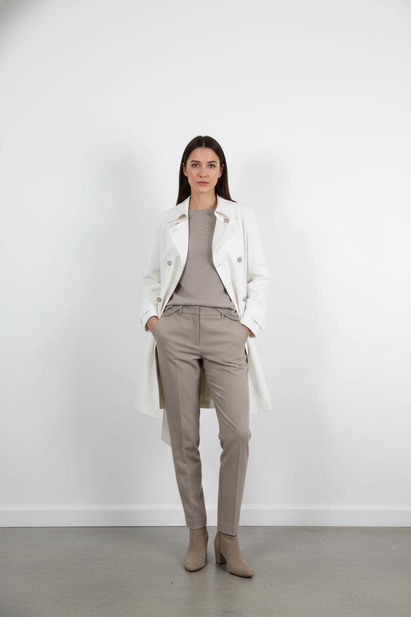 Trench Blanc - Taille XXL/44