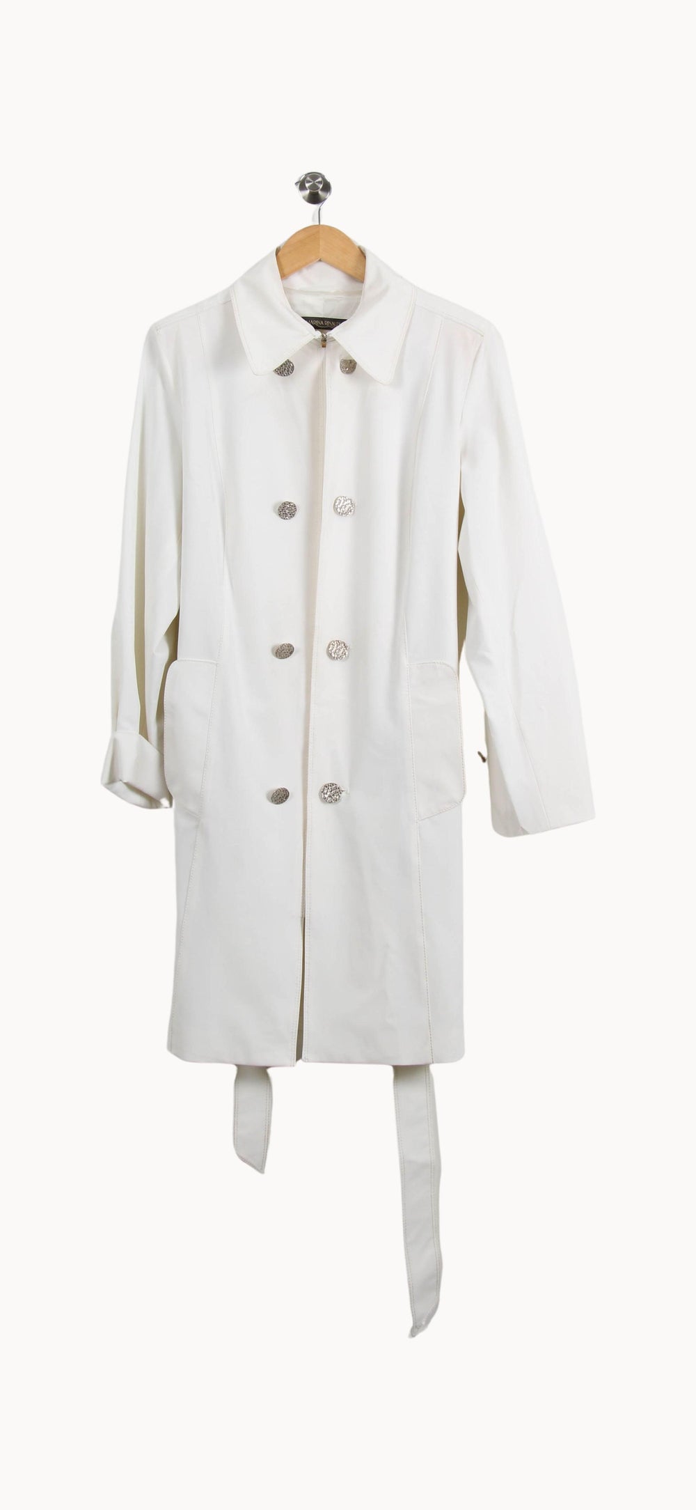 Trench Blanc - Taille XXL/44 de la marque Marina Rinaldi | PARAD39825 - Vendu par Paradigme - Image 2