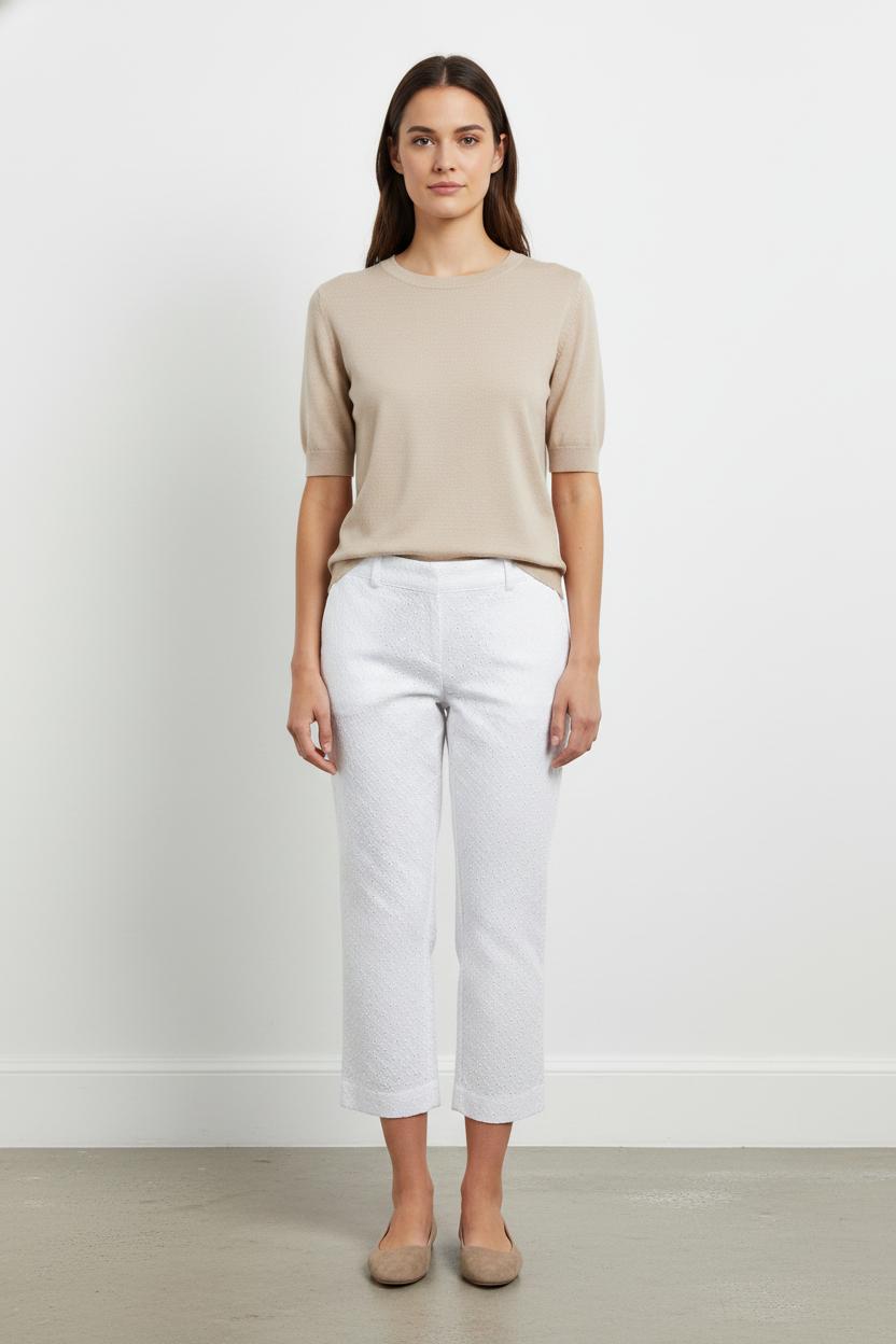 Pantalon Blanc - Taille L/40 de la marque Majestic Filatures | PARAD39832 - Vendu par Paradigme - Image 1