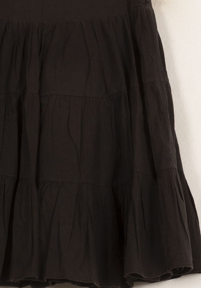 Jupe Volantée Noire - Taille S/36 de la marque Sandro | PARAD39844 - Vendu par Paradigme - Image 3