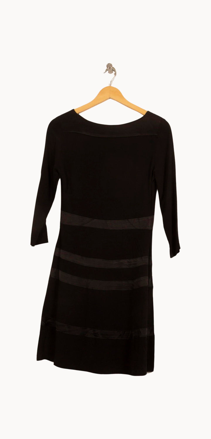 Robe Noire - Taille S/36 de la marque Sandro | PARAD39845 - Vendu par Paradigme - Image 4