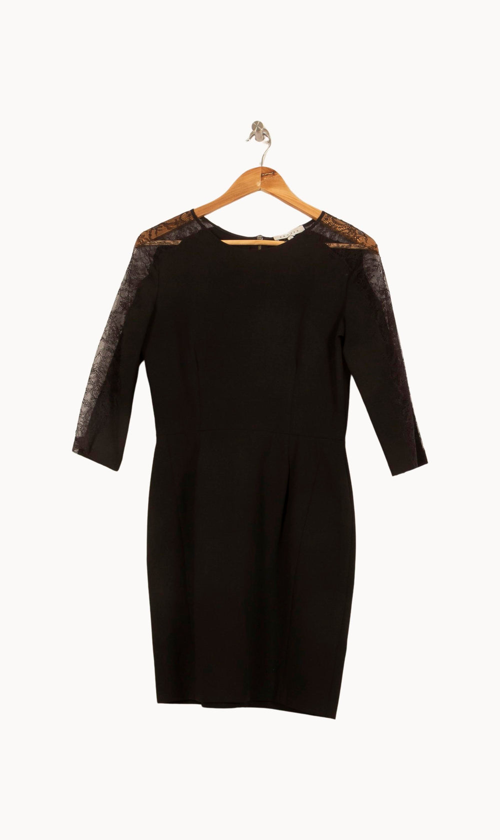 Robe Courte Noire - Taille M/38 de la marque Sandro | PARAD39847 - Vendu par Paradigme - Image 2