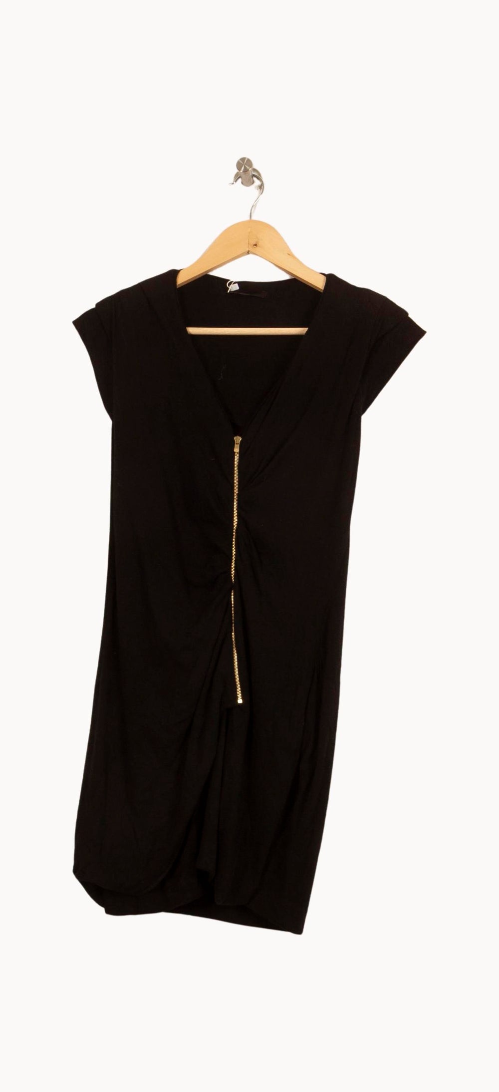 Robe Courte Noire - Taille S/36 de la marque Maje | PARAD39849 - Vendu par Paradigme - Image 2