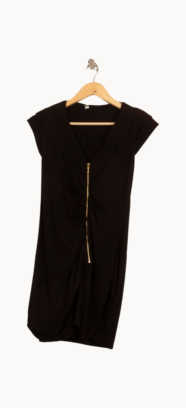 Robe Courte Noire - Taille S/36 de la marque Maje | PARAD39849 - Vendu par Paradigme - Image 2