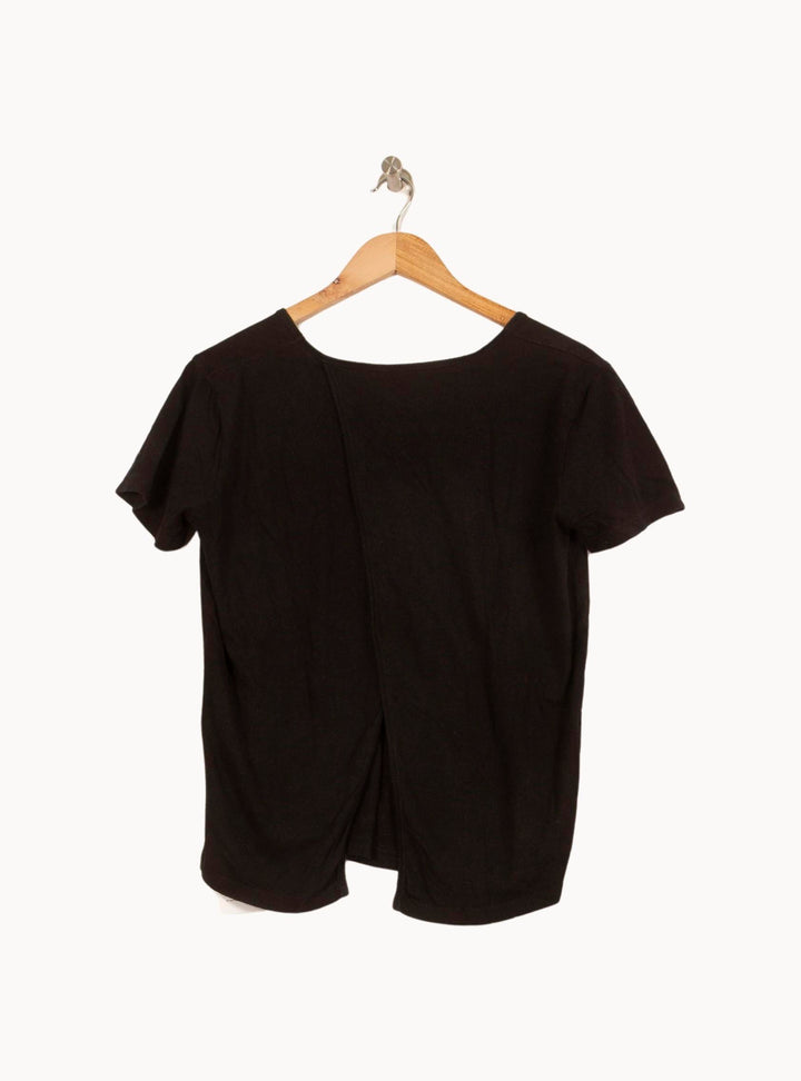Tee-shirt Noir - Taille XS/34 de la marque ba&sh | PARAD39856 - Vendu par Paradigme - Image 4