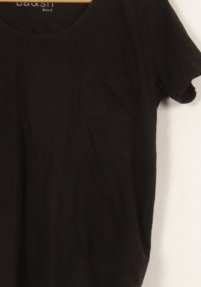 Tee-shirt Noir - Taille XS/34 de la marque ba&sh | PARAD39856 - Vendu par Paradigme - Image 3