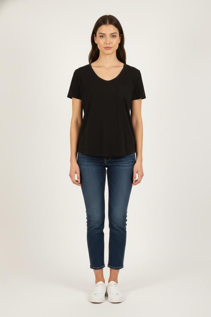 Tee-shirt Noir - Taille XS/34